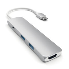 Satechi Type-C USB Passthrough HDMI - Seamless Connectivity | ST-CMAST